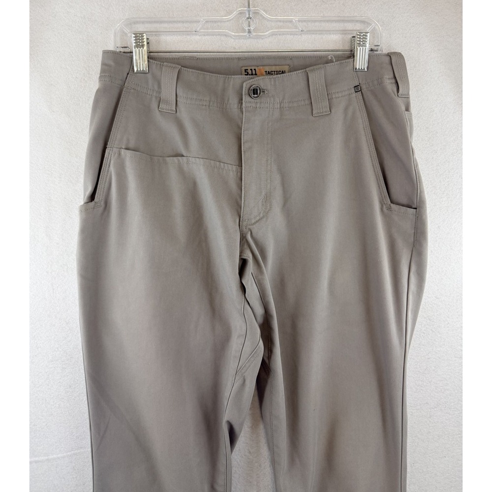 5.11 Tactical Pants Mens 30x32 Gray EDGE Chino Hiking Casual Everyday 74481